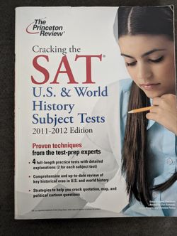 Cracking The SAT US & World History Subject Tests 2011-2012 Edition