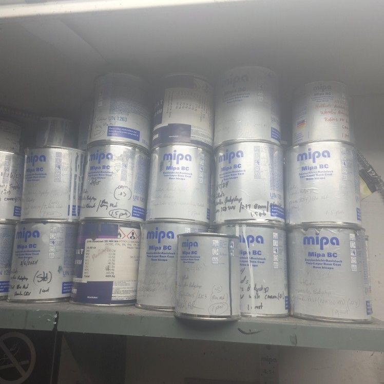 Car Paint Of Many Kinds