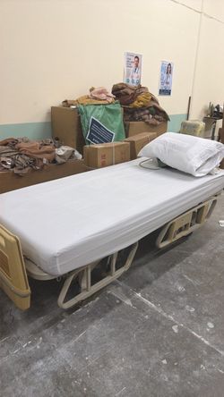 Electric Hospital Bed with Mattress