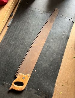 Vintage Cross Cut Saw