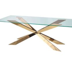 Gold Dinning Table 
