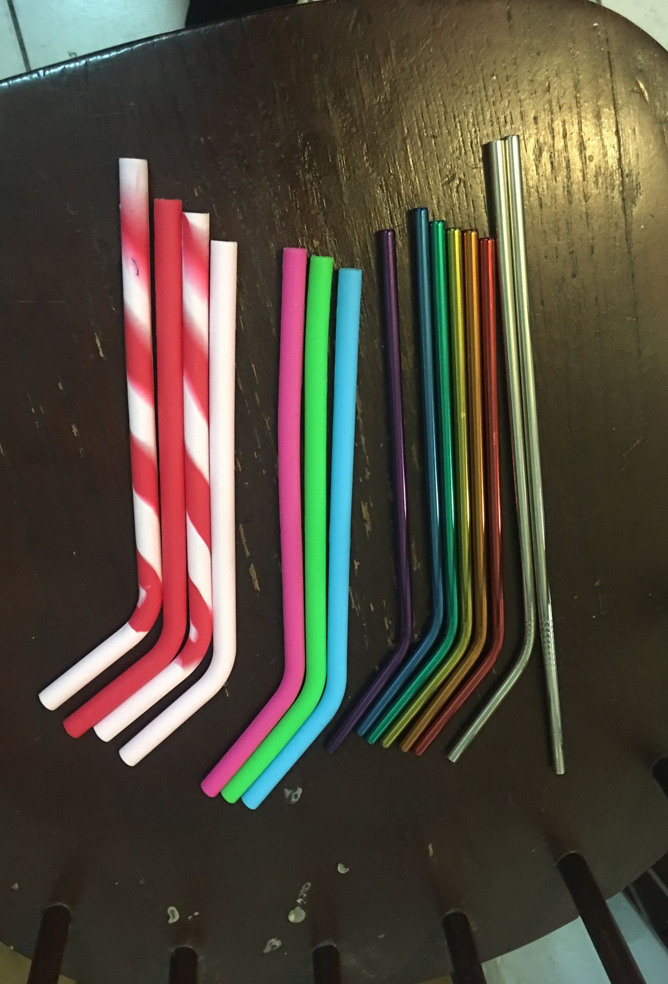 Metal straws not been used (all of them for 5 dollars)