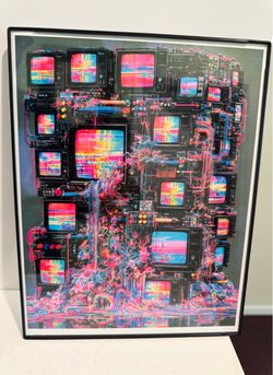 Beeple Regular Print "Full Spectrum" Framed 1/1