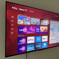 TCL 50in Roku Tv
