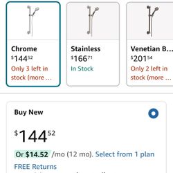 Delta Shower Slide Bar Model 51900