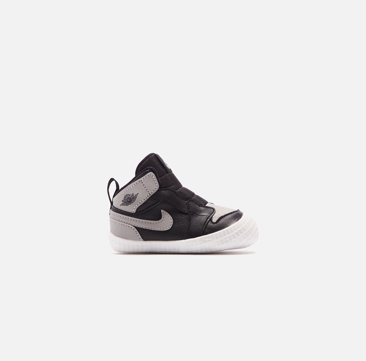 Jordan 1 Crib Bootie “Black And Medium Grey”