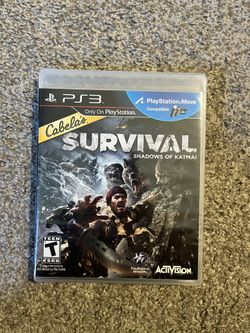 Cabela's Survival: Shadows of Katmai (PlayStation 3 PS3) Factory Sealed 
