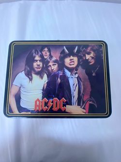 AC/DC Metal Tin Lunch Box