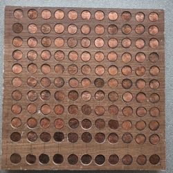 Wood Collectibles Coin Holder 