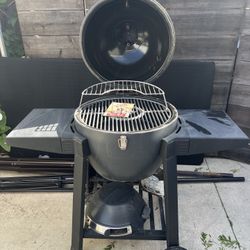 Weathered but New BBQ smoker