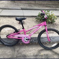 Specialized Youth Pink Bike 