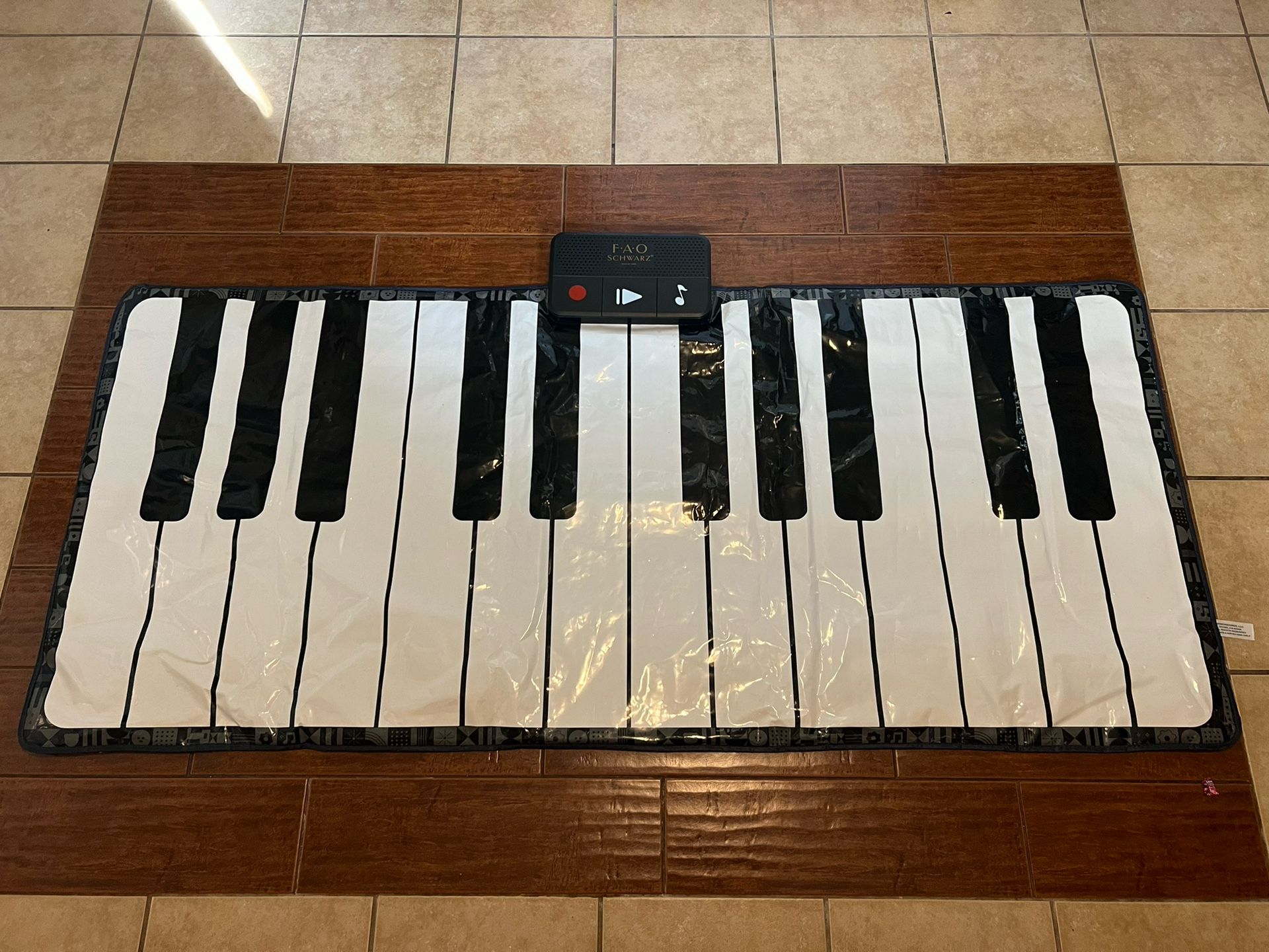 Piano Mat Large F.A.O Shwarz Kids Learn Music