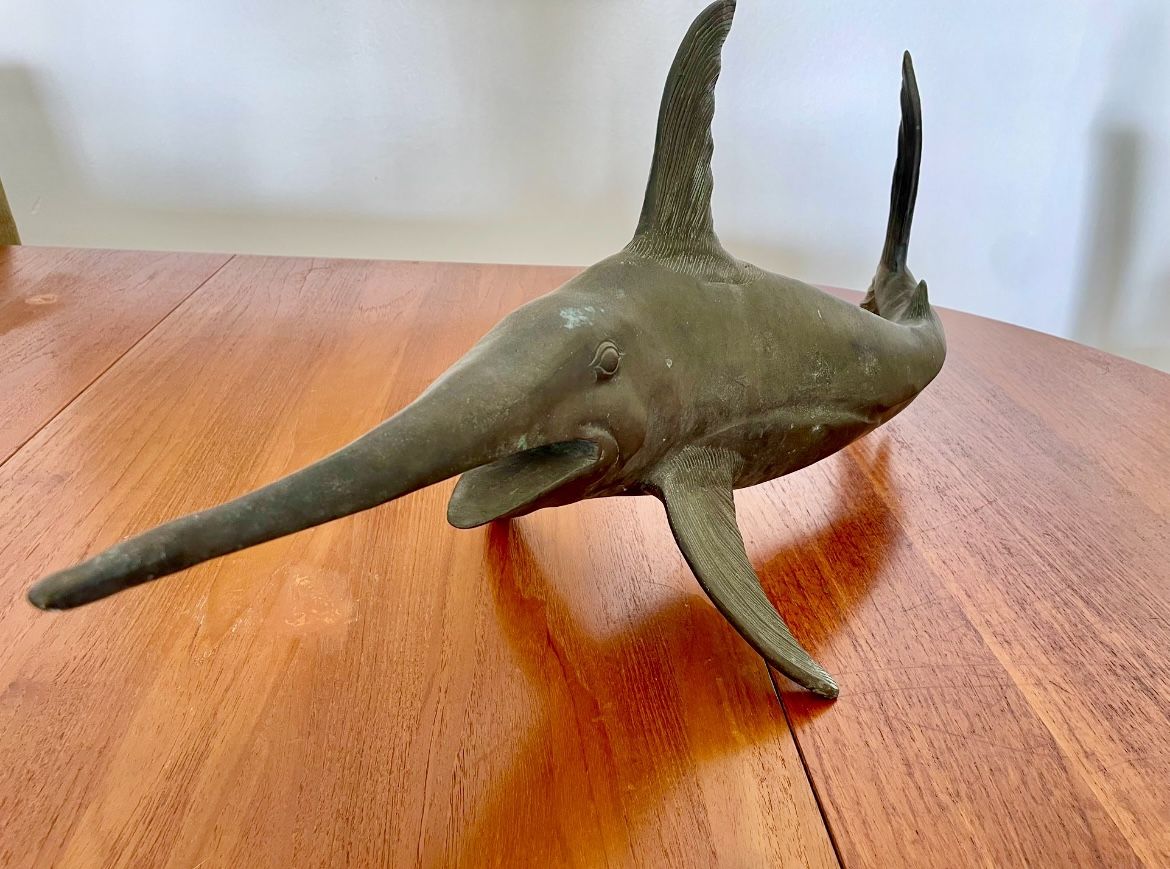 Bronze Swordfish Sculpture 