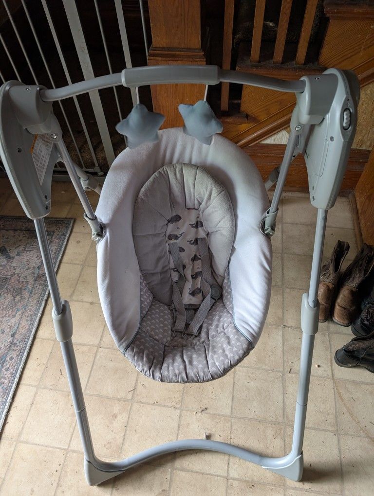 Baby Swing Works With D Batteries
