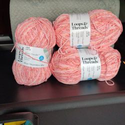 Loops And Threads Skinny Chenille Yarn 🧶