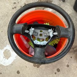 Original OEM 3-spoke steering wheel 1999 Mazda Miata (NB).