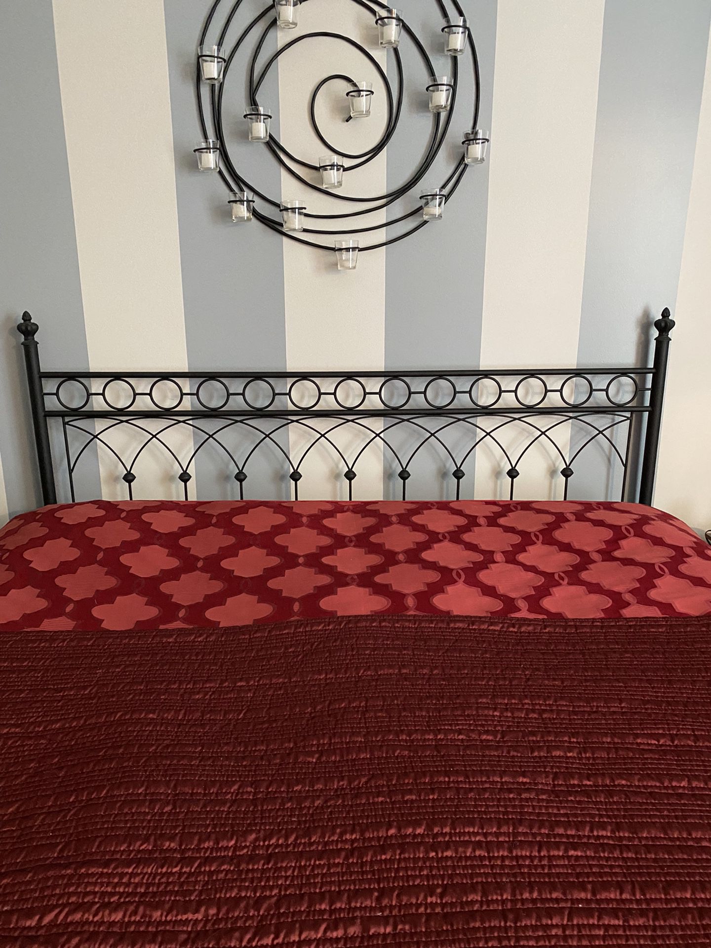 Cast Iron King Bed frame