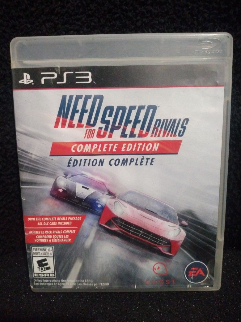 Need For Speed Rivals Complete Edition Ps3