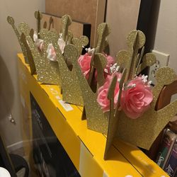 Crown Decorations For Celebration Used Once 