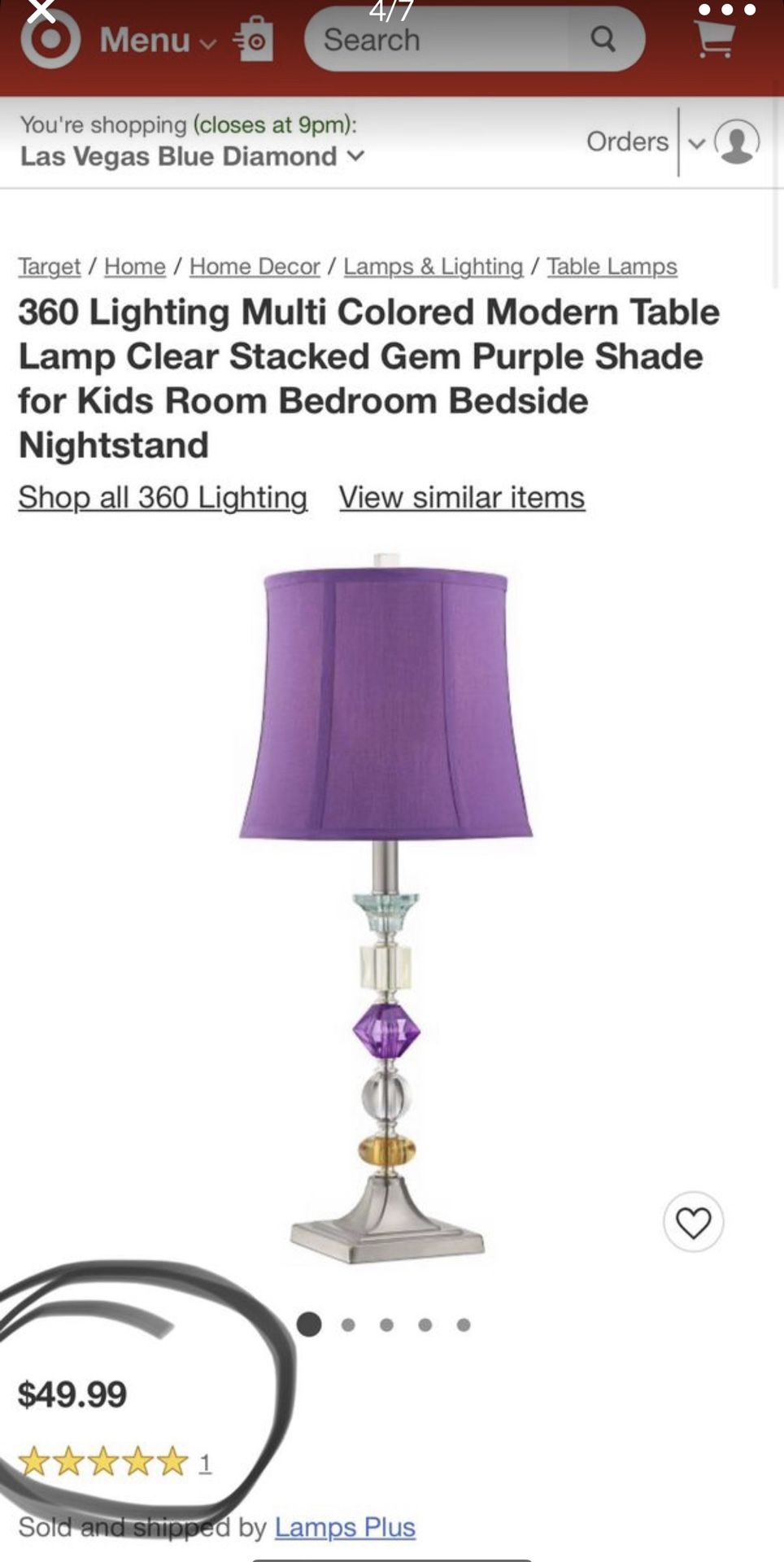 Beautiful Set of lamps