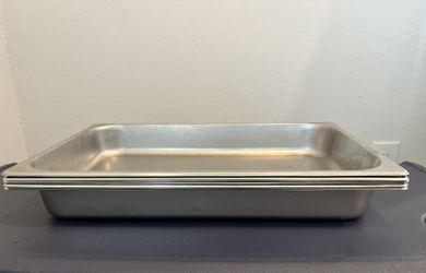 6 Steam Pans Hotel Pans