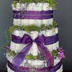 Handmade Custom Diaper Cakes