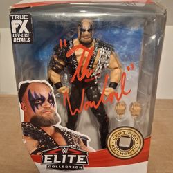 WWE ELITE COLLECTION AUTOGRAPH WARLORD COLLECTIBLE ACTION FIGURE