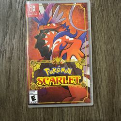 Pokemon Scarlet - Nintendo Switch Game