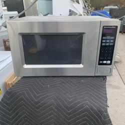 Microwave $30  And $20And Twin Matress $20