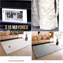 Plush Area Rug 5ft x 7ft whole sale