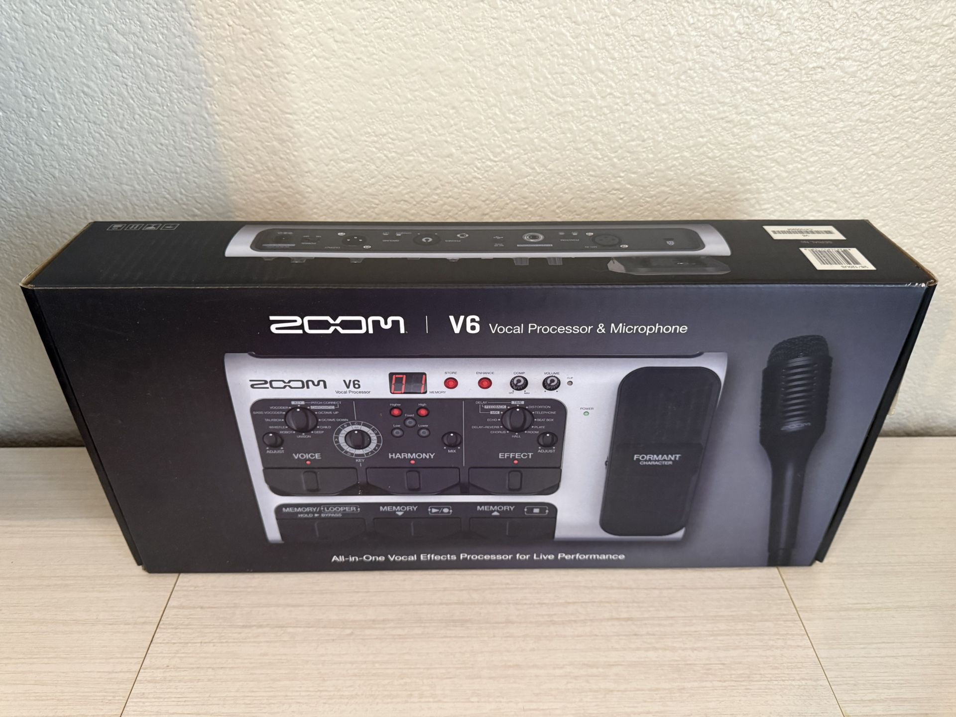 Zoom V6 Vocal Processor 