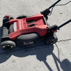 CRAFTSMAN V20 20-volt, 20-in Push Battery Walk Mower 
