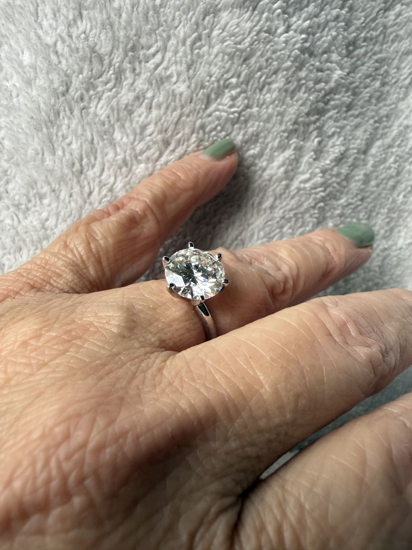 14k 4.6 Caret Diamond Ring Certified for Sale in Sun City, AZ - OfferUp