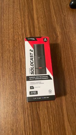 Hyper x Solocast 2 PC gaming microphone