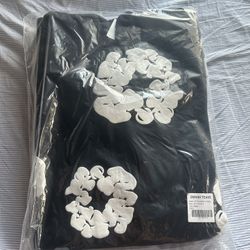 Brand New Denim Tears Black Hoodie Size Small
