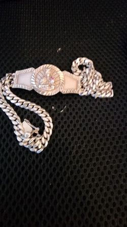 Man Silver Bracelet 925