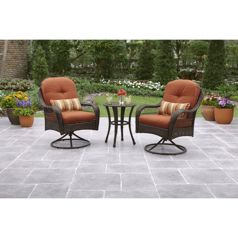 Better Homes and Gardens Azalea Ridge 3-Piece Outdoor Bistro Set 12a