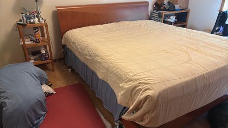 California King Mattress and bed frame