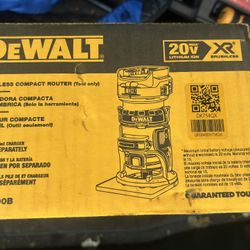 Dewalt 20v Cordless Compact Router 