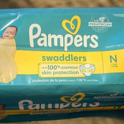 Pampers Swaddlers Brand New Never Opened