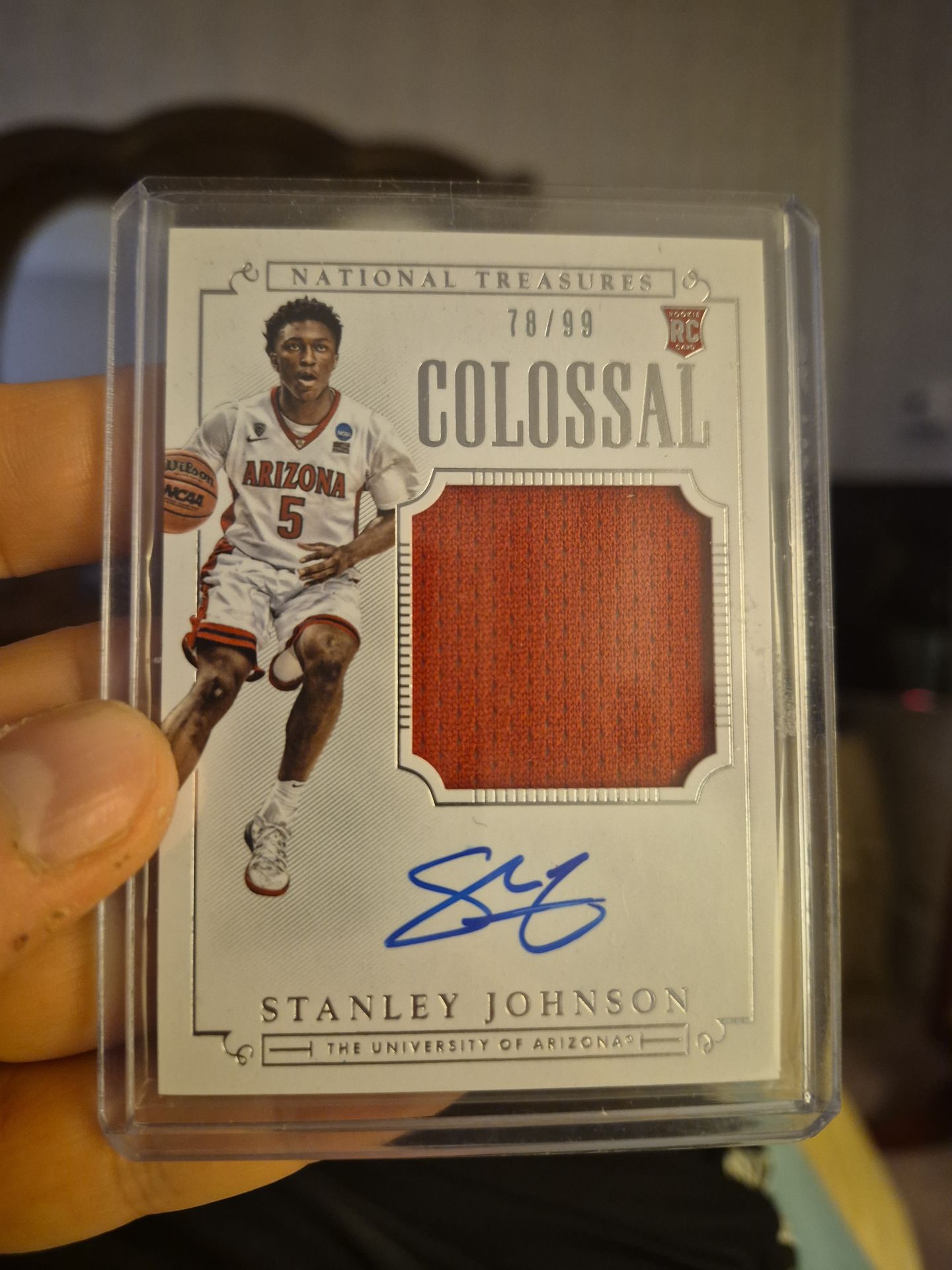 NATIONAL Treasures # 374 Stanley Johnson