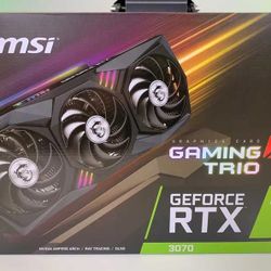 Nvidia RTX 3070 Msi Gaming X Trio