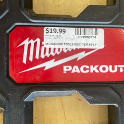 Milwaukee Pack Out Box Cover 