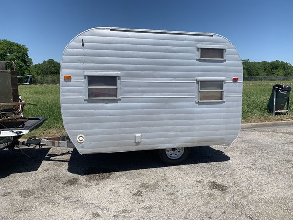 Vintage aluminum camper trailer for Sale in San Antonio ...