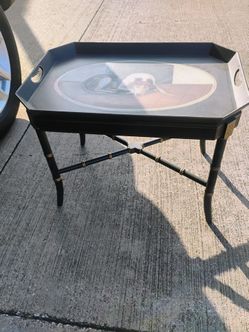 Vintage Maitland Smith Hand Painted Tray