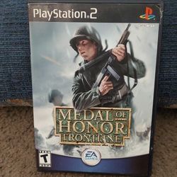 Metal Of Honor Frontline Play Station 2