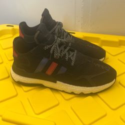 Adidas Nite Jogger "Black Power Blue" Sz 11.5