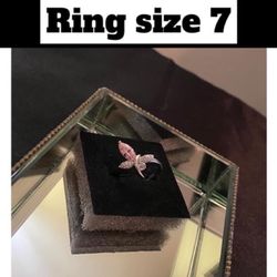 Butterfly Ring Size 7