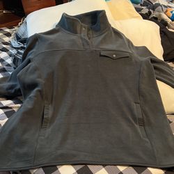 Gray Quarter Button Shirt 