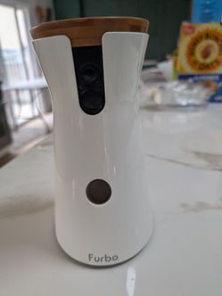 Furbo camera and treat dispenser